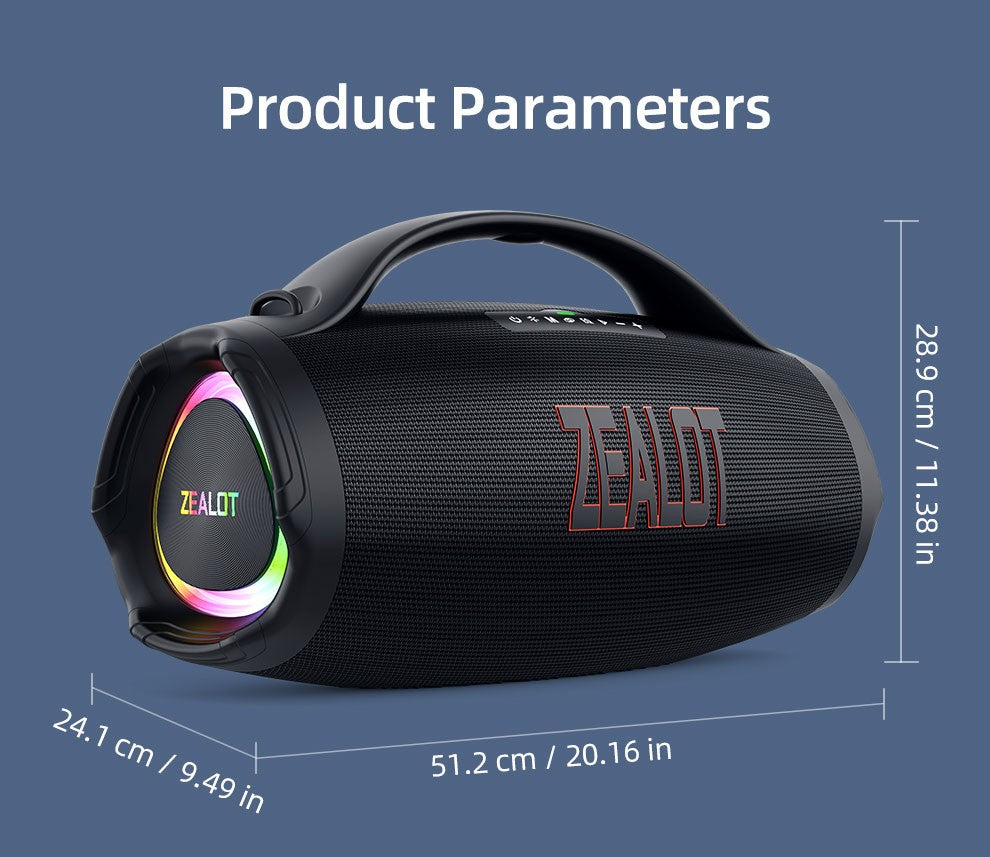 ZEALOT S98 Wireless Speakers - Goldener Wahl
