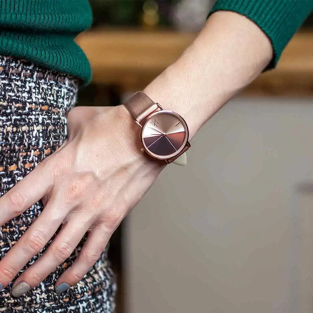 Shengke Original Design – Creative Fashion Ladies' Watch