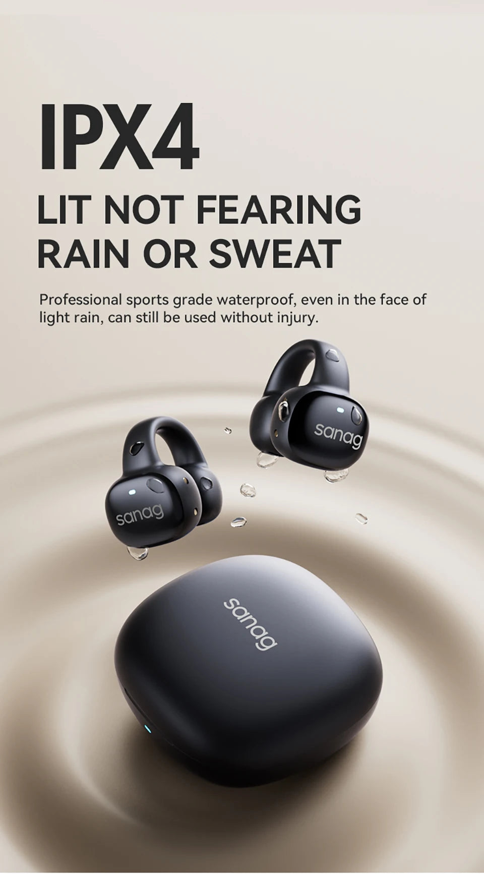 Sanag S5S HD Earphone - Goldener Wahl