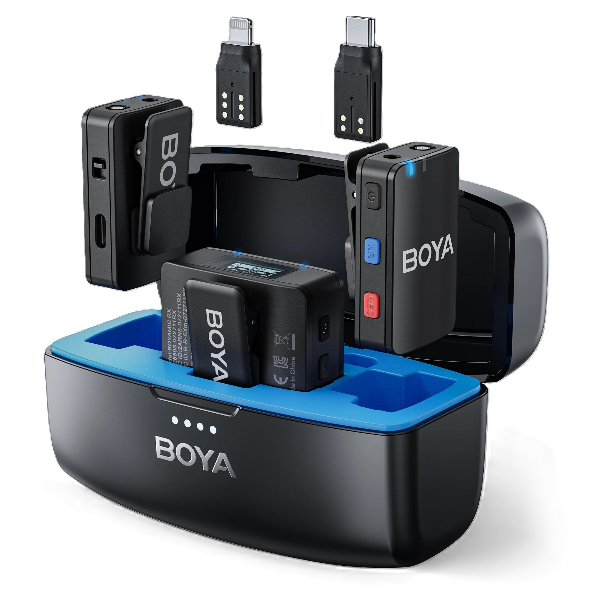 BOYA BOYAMIC Wireless Lavalier Microphone - Professional Audio for Content Creators