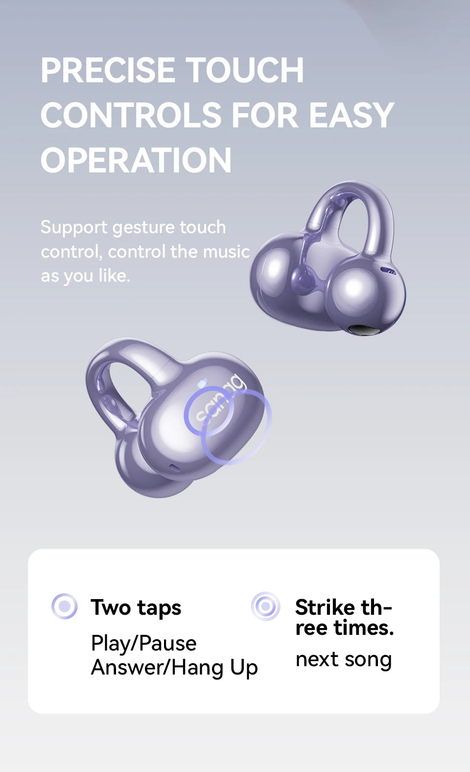 Sanag S6S sport Earbuds - Goldener Wahl