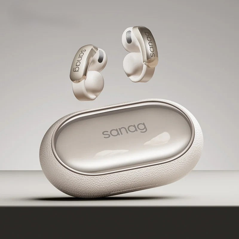 Sanag S9S AI Ear Clip Headset - Goldener Wahl