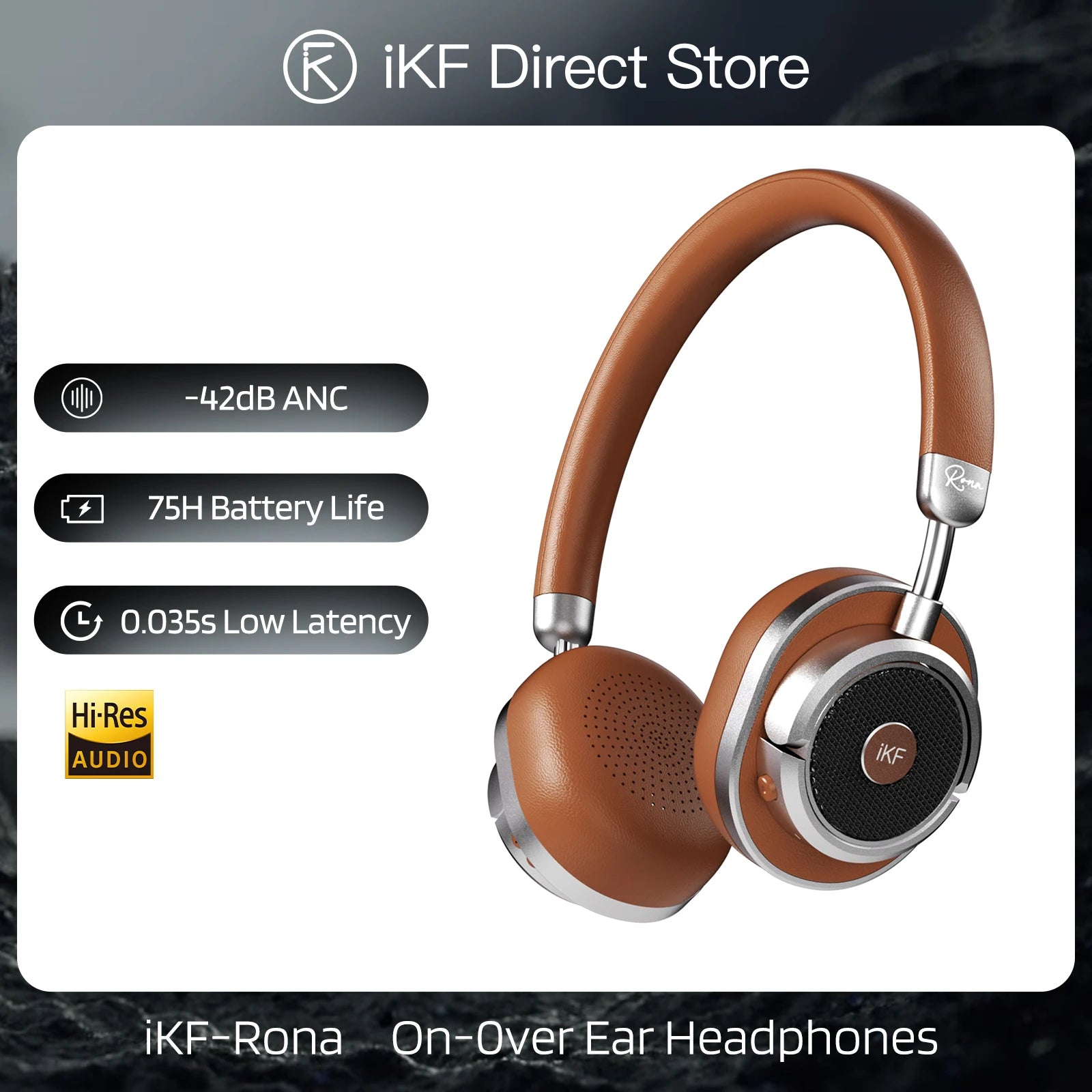 iKF Rona Vintage Headphones