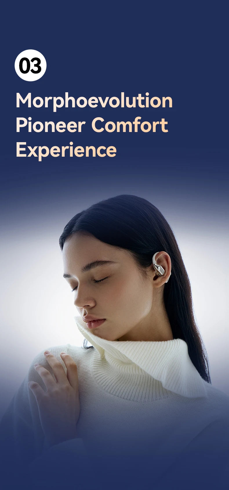Sanag G9S Wireless Bluetooth Headphones Open-Ear Bluetooth 5.2 Wireless Earphones AI Translation Headphones IPX4 Sport Ear Hooks - Goldener Wahl