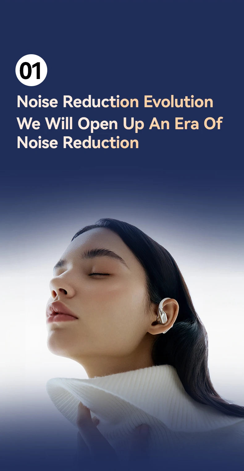 Sanag G9S Wireless Bluetooth Headphones Open-Ear Bluetooth 5.2 Wireless Earphones AI Translation Headphones IPX4 Sport Ear Hooks - Goldener Wahl