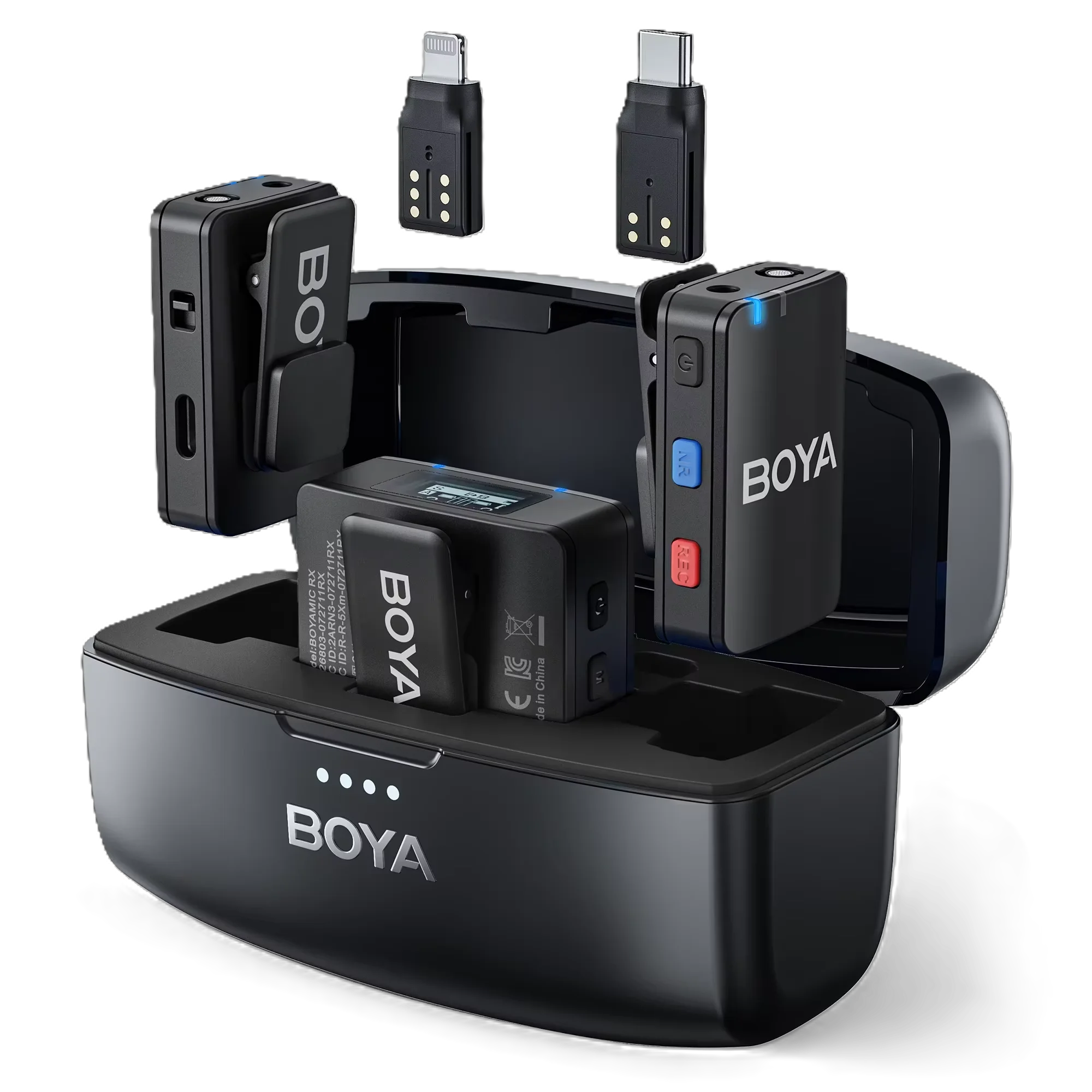 BOYA BOYAMIC Wireless Lavalier Microphone - Professional Audio for Content Creators