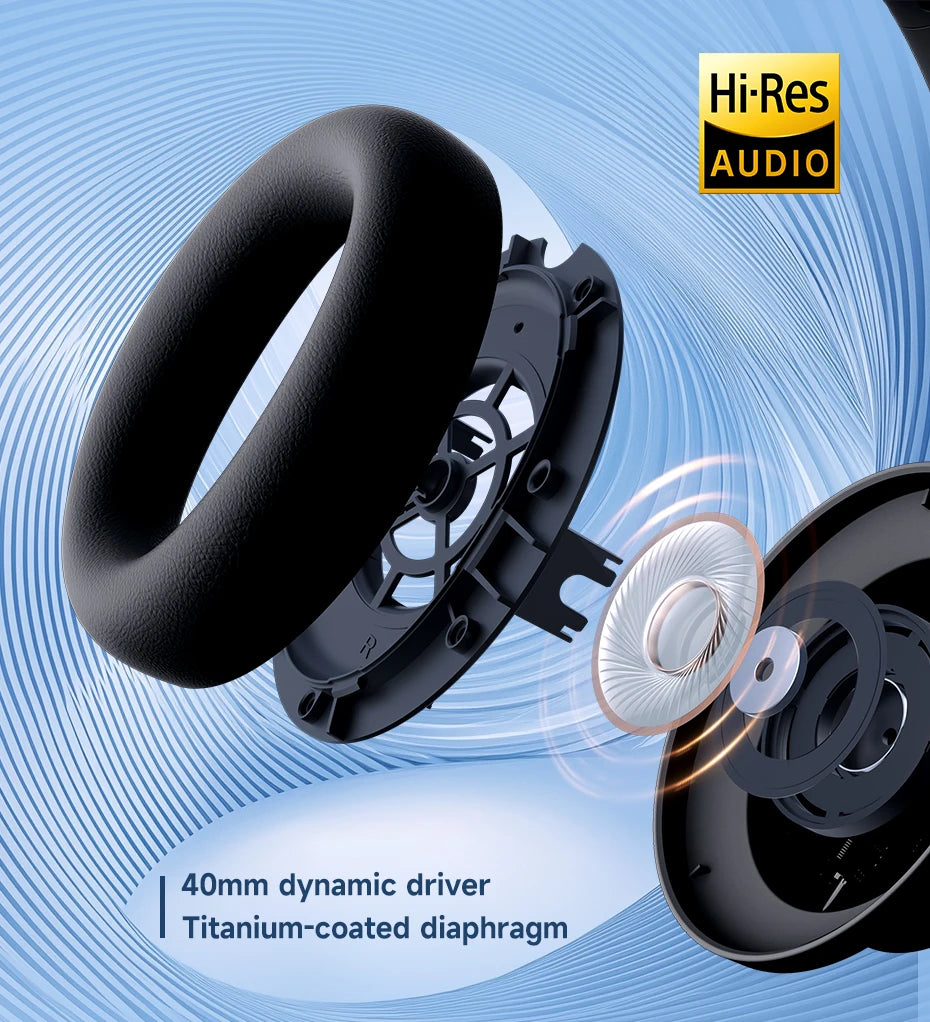 Edifier H9 Wireless Noise Cancelling Headphones - Goldener Wahl