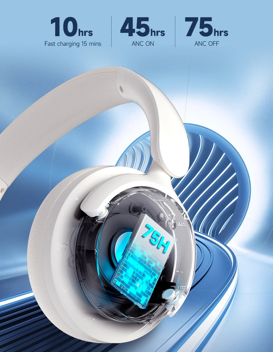Edifier H9 Wireless Noise Cancelling Headphones - Goldener Wahl