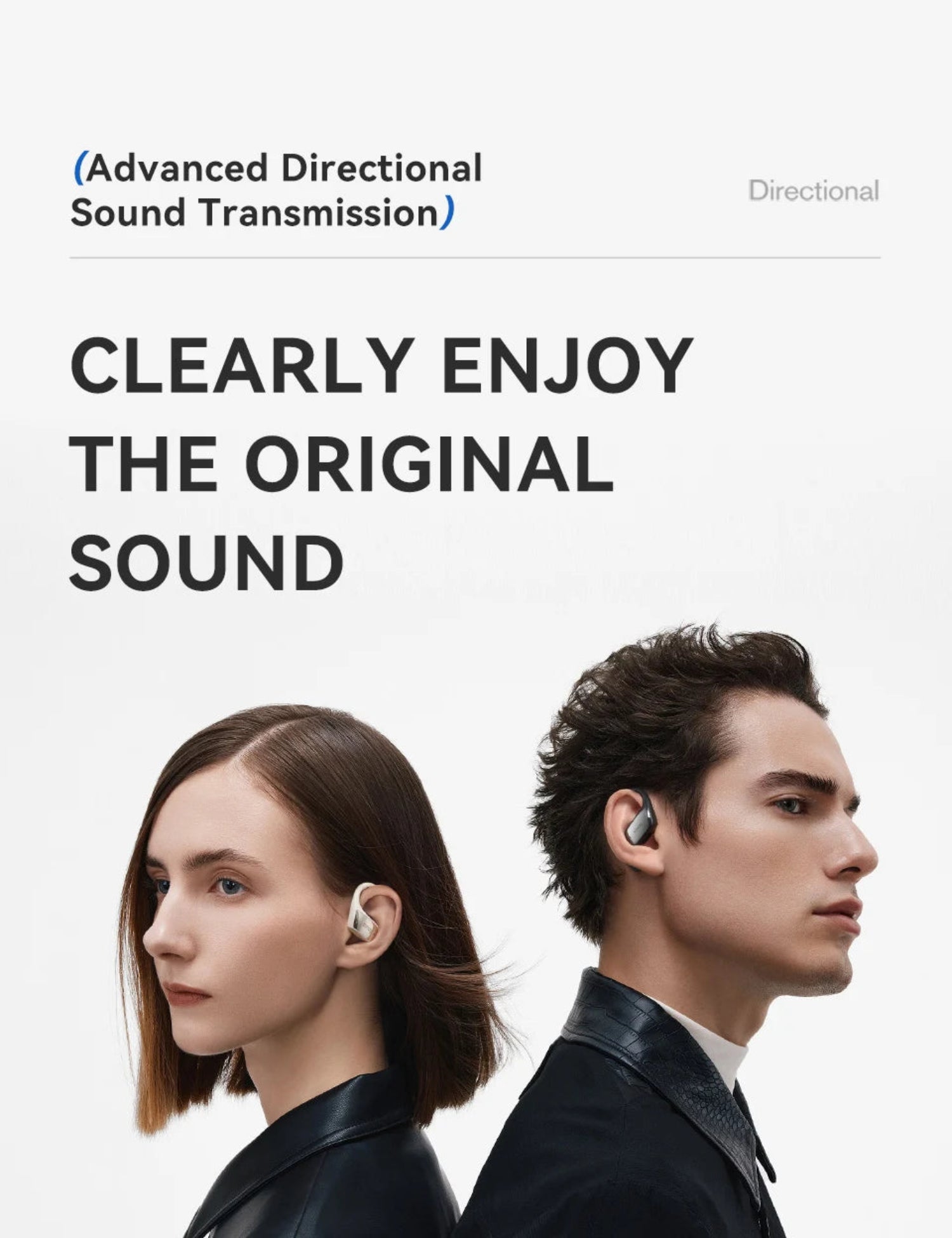 Sanag G3S Open-Ear Earphone Bluetooth Wireless Bluetooth 5.4 Headphones IPX5 Waterproof Air conduction Sports Ear Hooks - Goldener Wahl