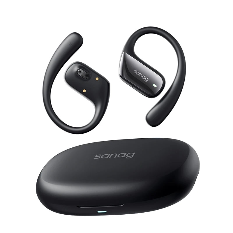 Sanag G3S Open-Ear Earphone Bluetooth Wireless Bluetooth 5.4 Headphones IPX5 Waterproof Air conduction Sports Ear Hooks - Goldener Wahl