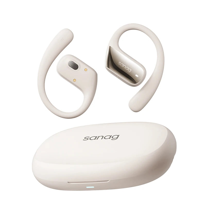 Sanag G3S Open-Ear Earphone Bluetooth Wireless Bluetooth 5.4 Headphones IPX5 Waterproof Air conduction Sports Ear Hooks - Goldener Wahl