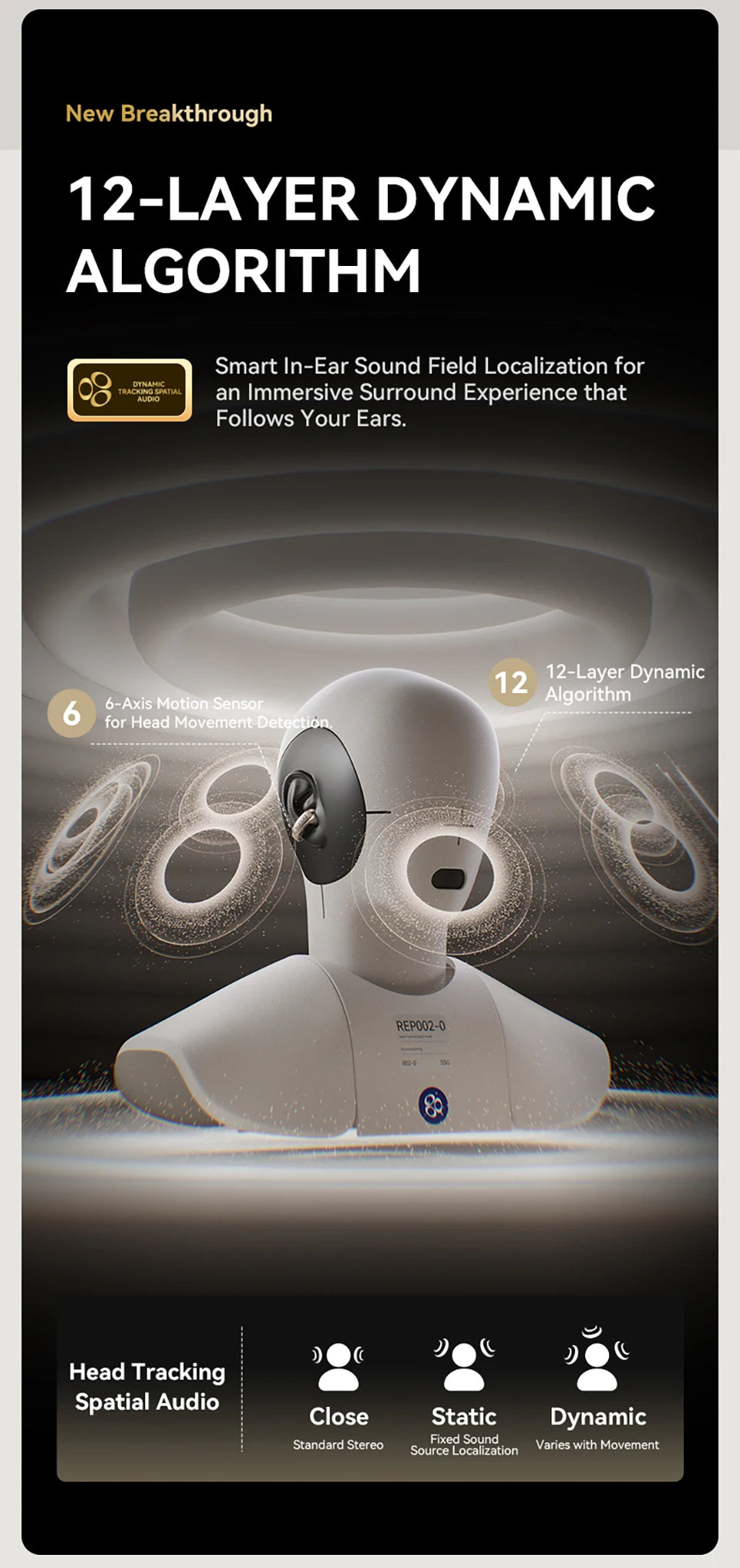 Sanag S9S AI Ear Clip Headset - Goldener Wahl