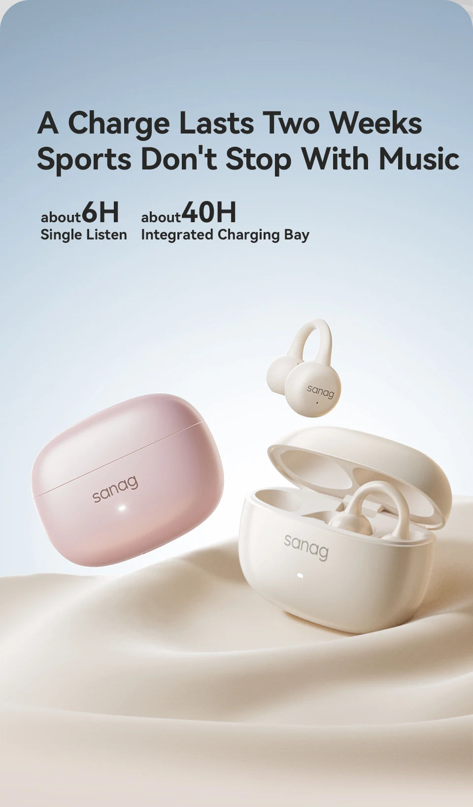 Sanag Z37 Smart headphones - Goldener Wahl