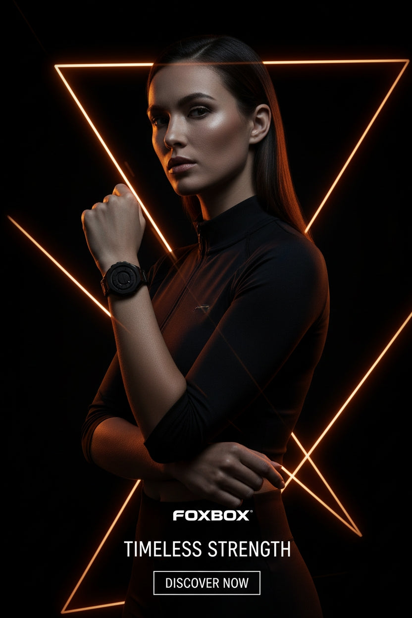 FOXBOX Magnetic Tactical Watch - Men's Waterproof Watch