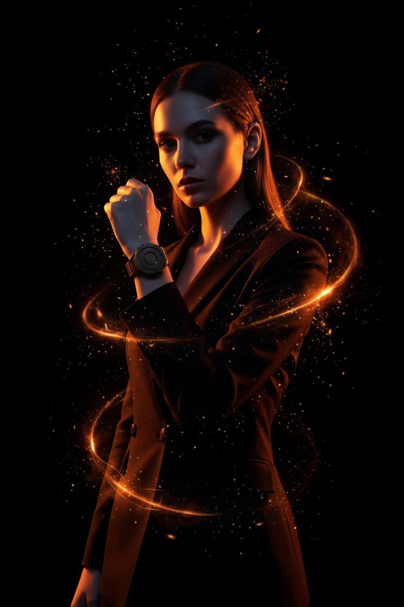 FOXBOX Magnetic Tactical Watch - Men's Waterproof Watch