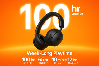 Baseus Inspire XH1 Premium Wireless Headphones - 48dB ANC & 100Hr Battery Baseus Goldener Wahl