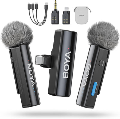 Studio Quality Wireless Microphone - Professional Recording Mic for Streaming & Podcasting