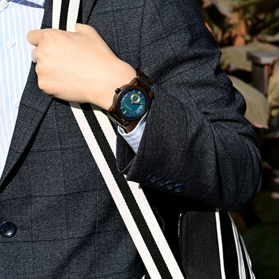 Chacate Preto Wood Watch - Premium Edition
