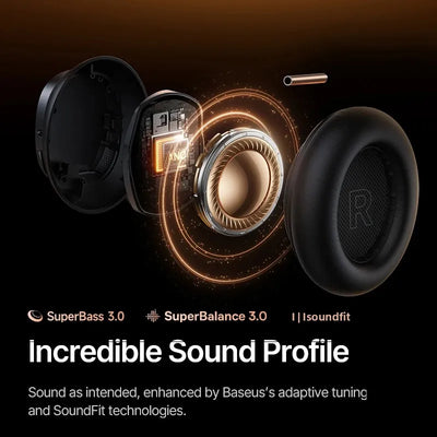  Baseus Inspire XH1 Casque | ANC 48dB & 100h Autonomie