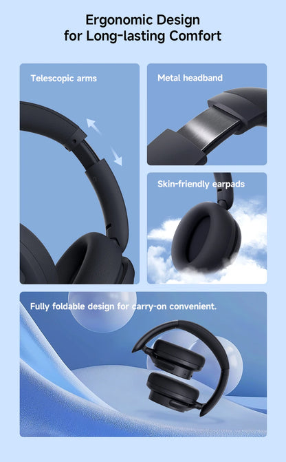 Edifier H9 Wireless Noise Cancelling Headphones - Goldener Wahl 