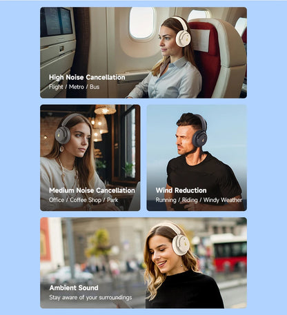 Edifier H9 Wireless Noise Cancelling Headphones - Goldener Wahl 