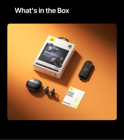 Baseus Inspire XC1 - Ear Clip Wireless Earphones with Bluetooth 6.1