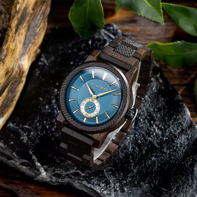 Chacate Preto Wood Watch - Premium Edition