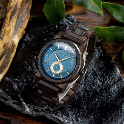 Chacate Preto Wood Watch - Premium Edition