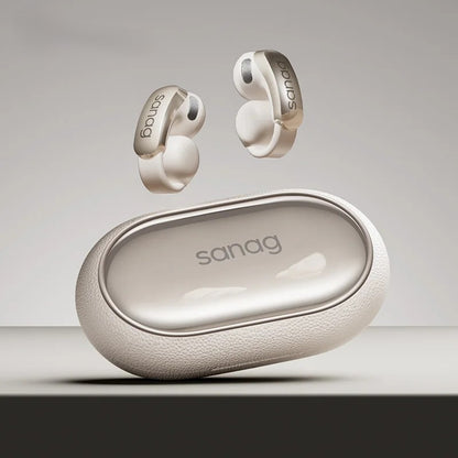 Sanag S9S AI Ear Clip Headset - Goldener Wahl 