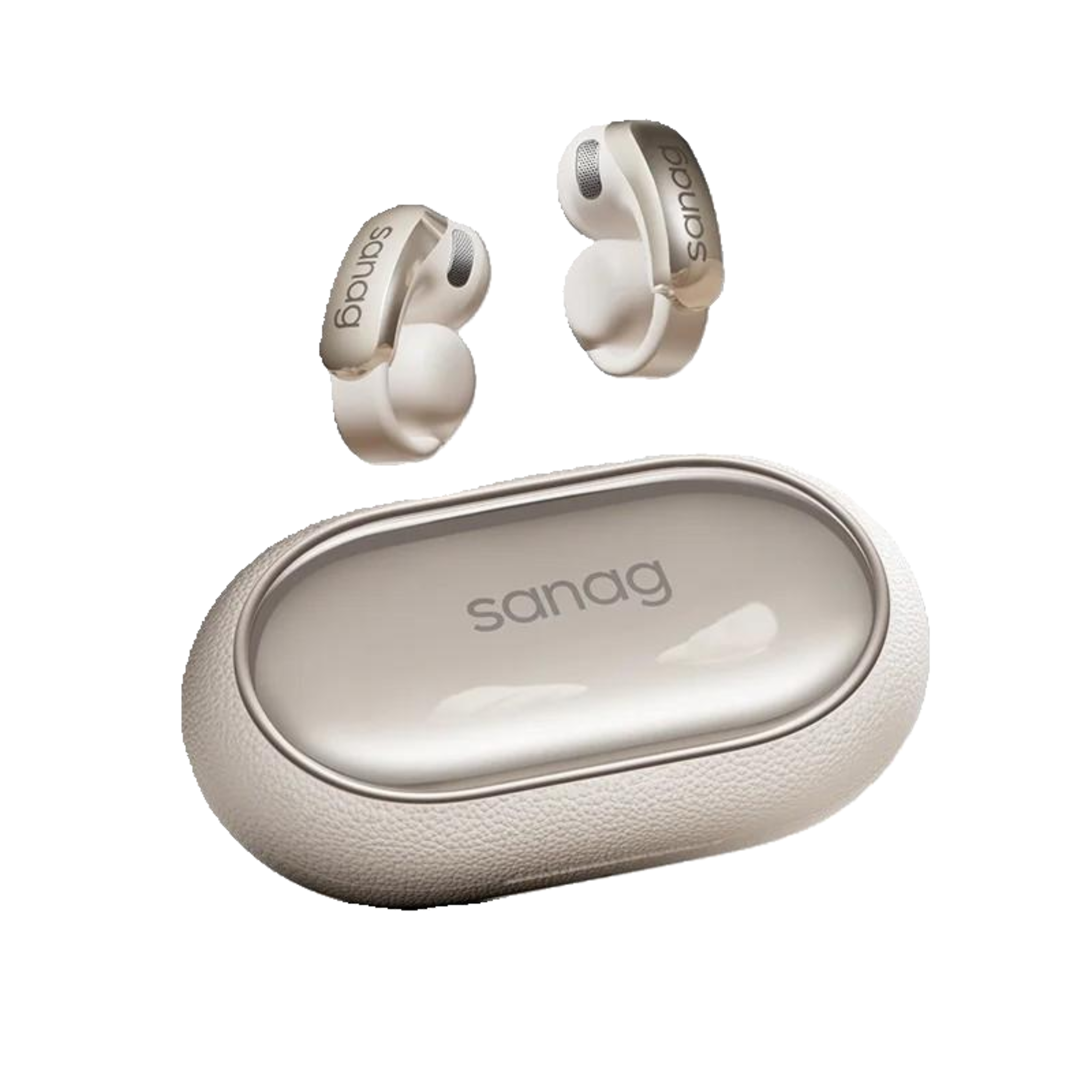 Sanag S9S AI Ear Clip Headset - Goldener Wahl 