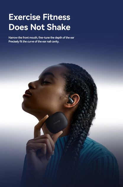 Sanag G9S Wireless Bluetooth Headphones Open-Ear Bluetooth 5.2 Wireless Earphones AI Translation Headphones IPX4 Sport Ear Hooks - Goldener Wahl 