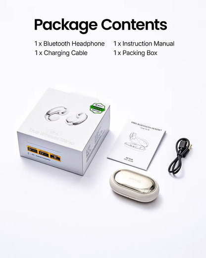Sanag S9S AI Ear Clip Headset - Goldener Wahl 