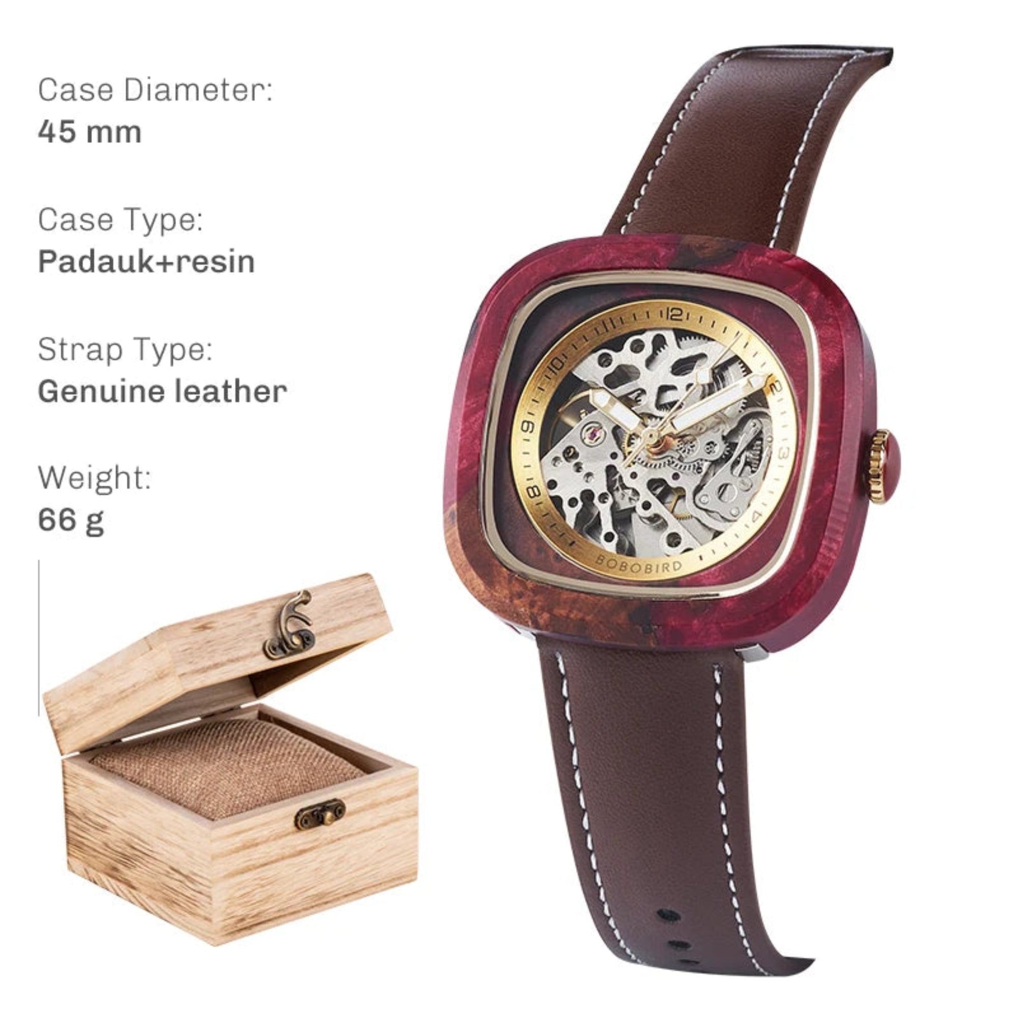 Let nature guide your time with style. - Goldener Wahl 