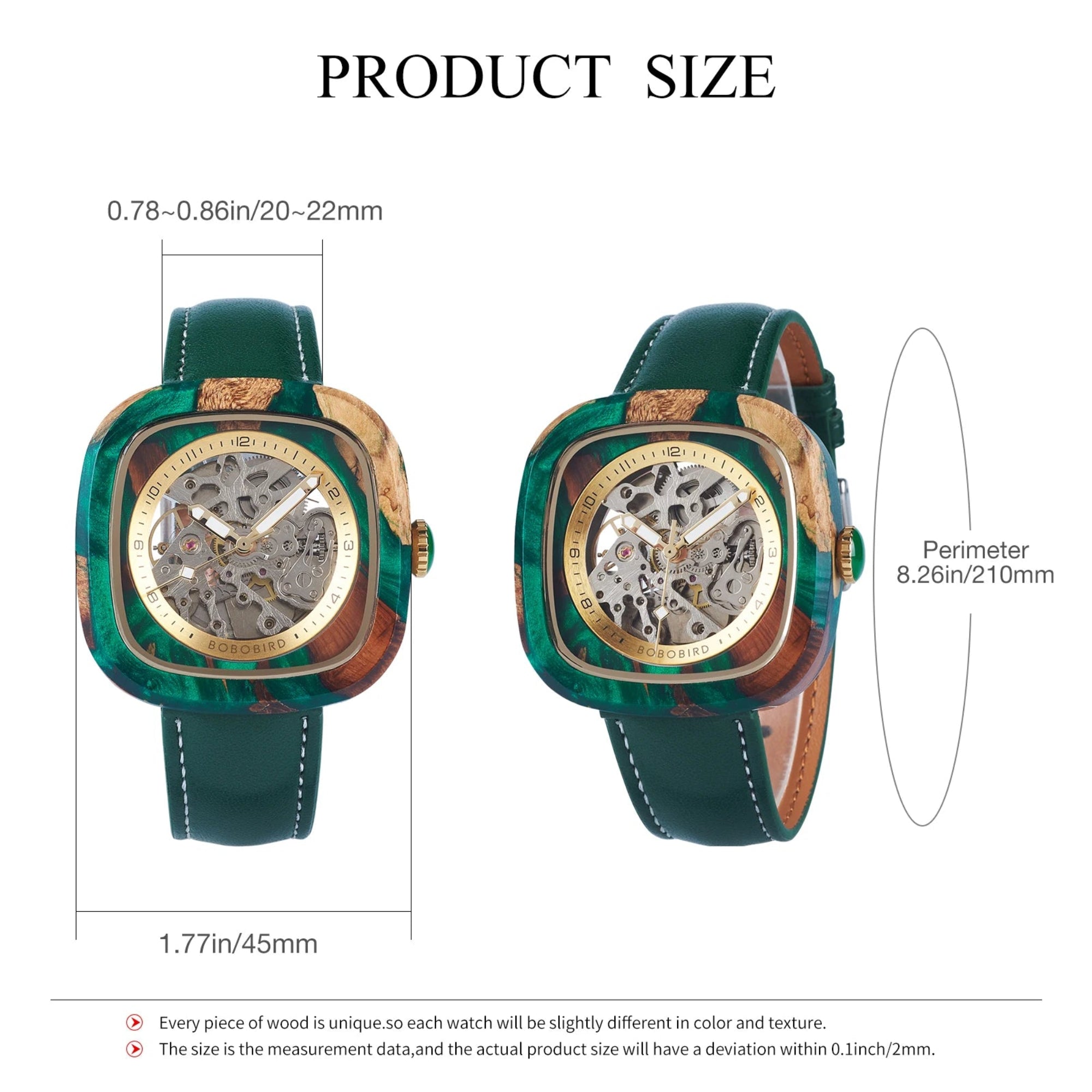 Let nature guide your time with style. - Goldener Wahl 