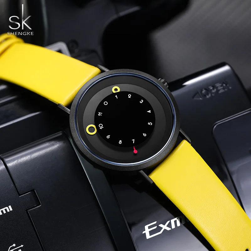 Shengke Creative Design Women's Quartz Watches Top Brand Ladies Wristwatches Fashion Free Styles Female Clock SK Best Gifts