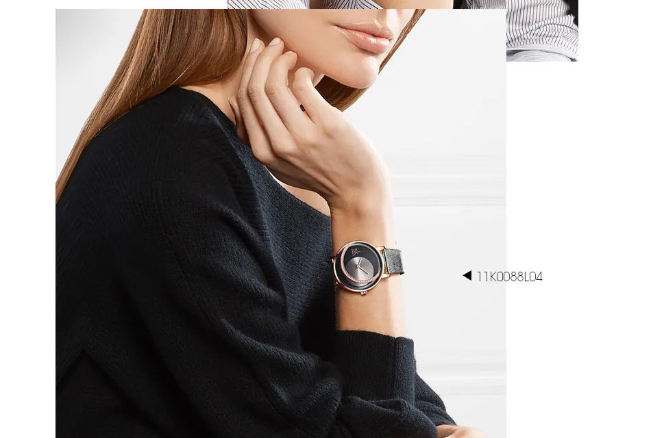 Shengke Crystal Women’s Watch - Luxury Brand Dress Watch