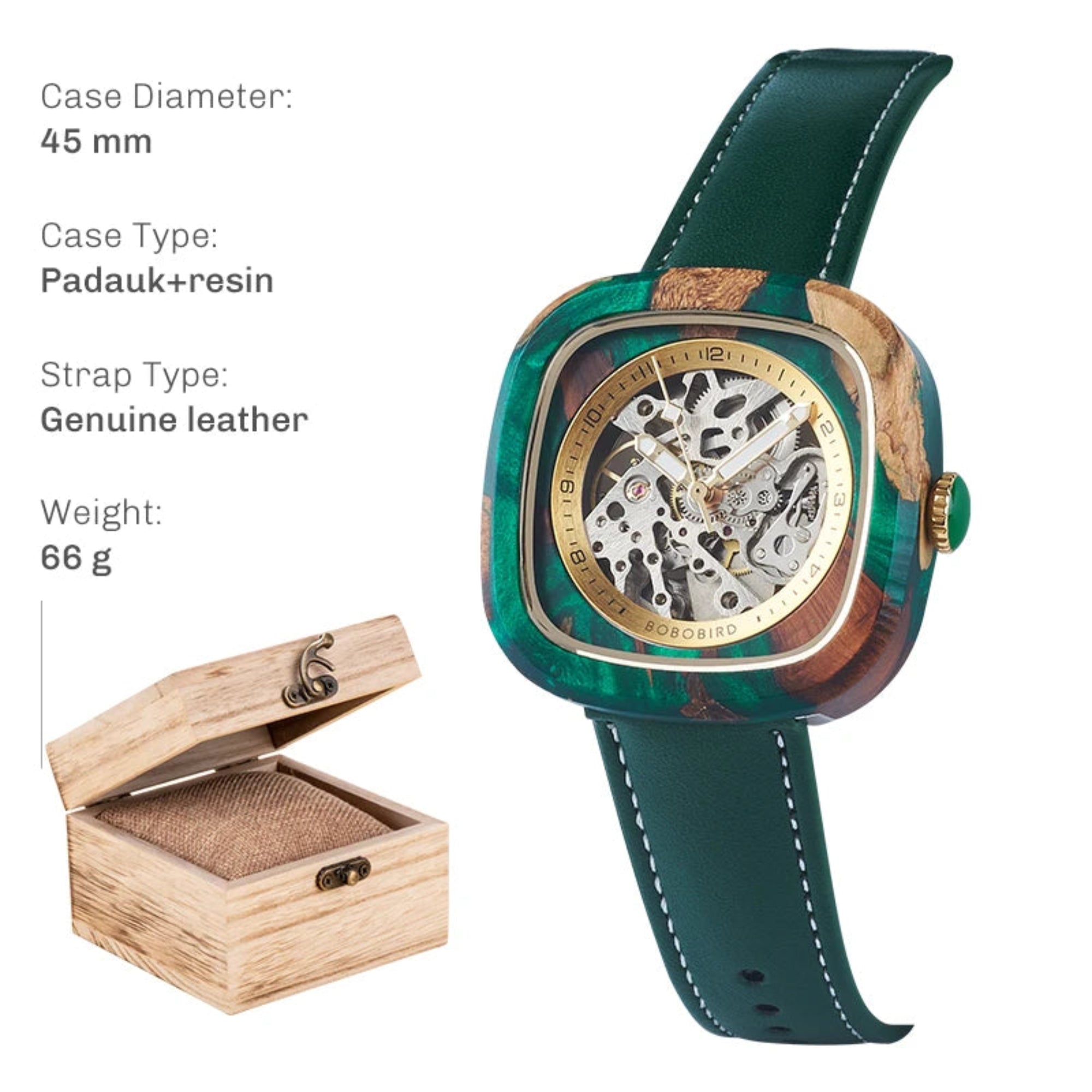 Let nature guide your time with style. - Goldener Wahl 