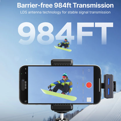 BOYA BOYALINK 3 Professional Wireless Lavalier Microphone