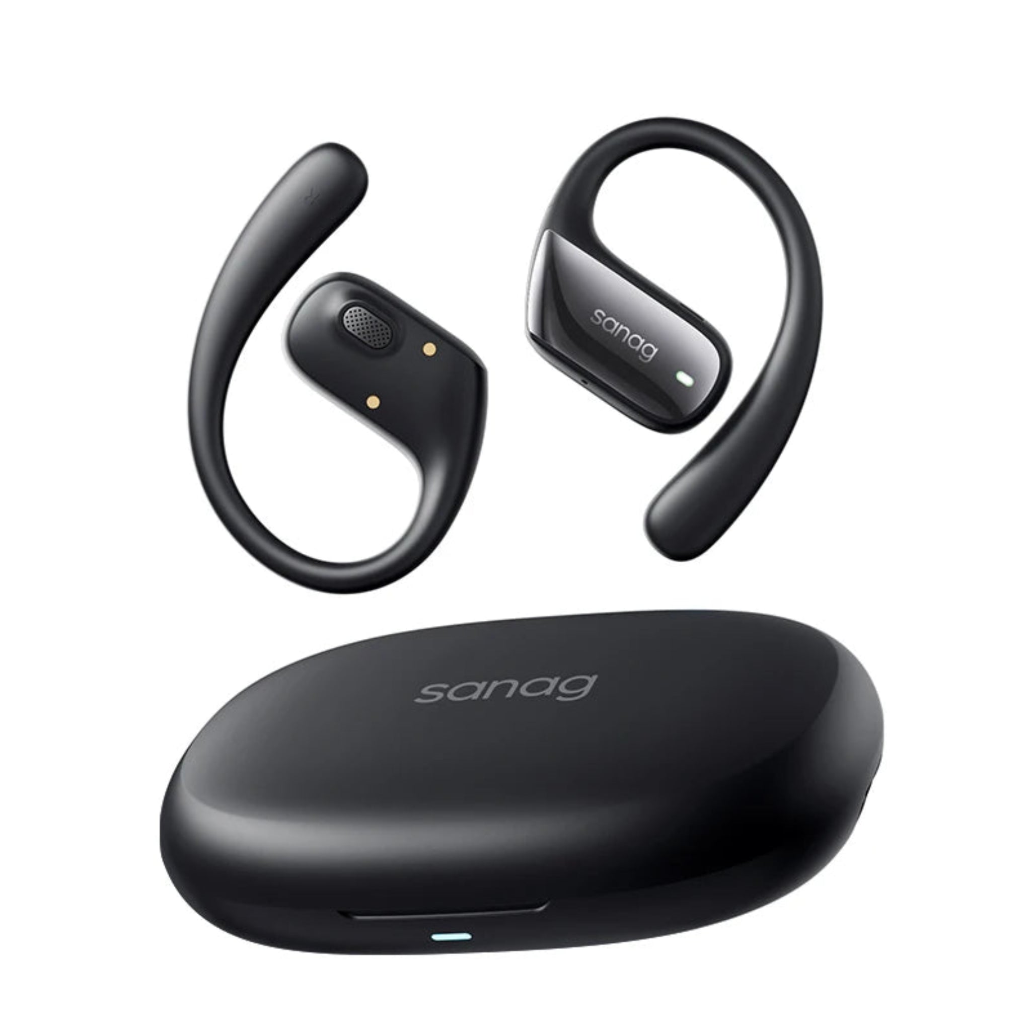 Sanag G3S Open-Ear Earphone Bluetooth Wireless Bluetooth 5.4 Headphones IPX5 Waterproof Air conduction Sports Ear Hooks - Goldener Wahl 