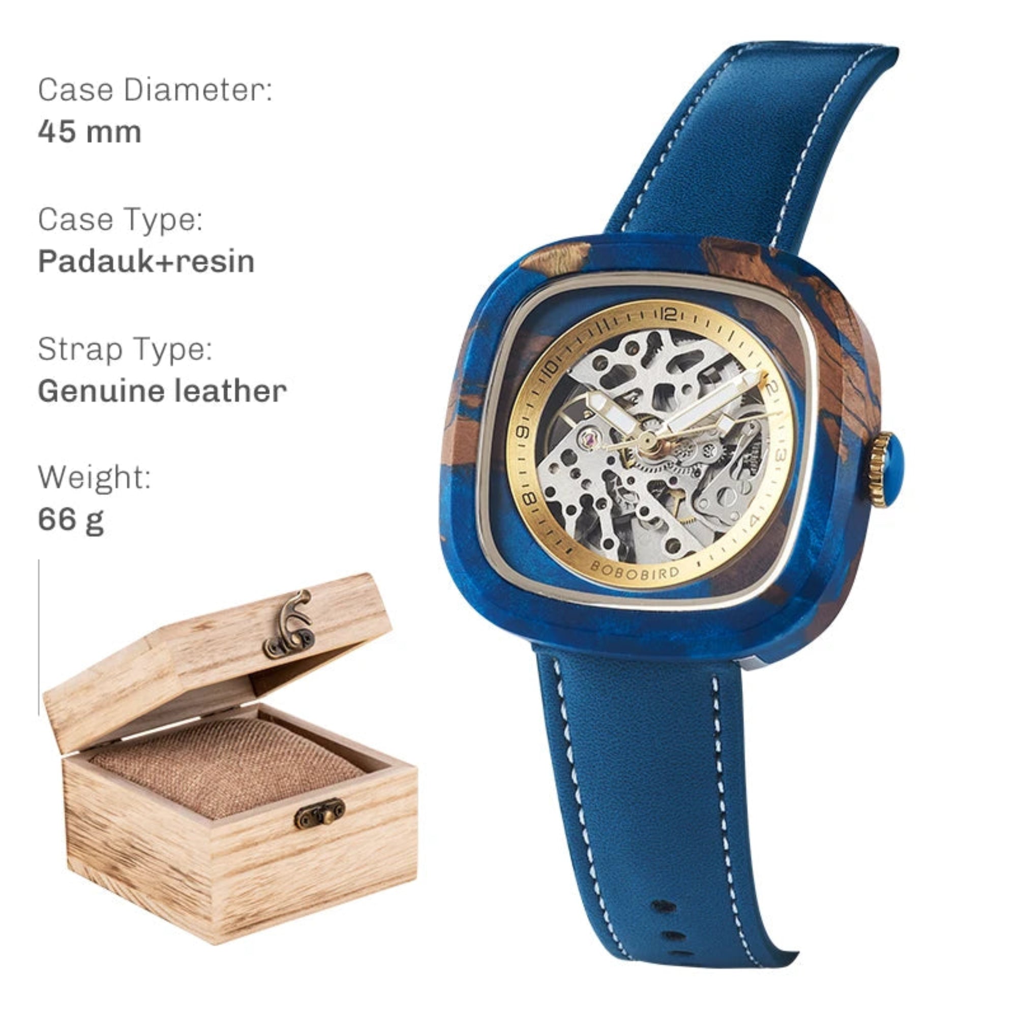 Let nature guide your time with style. - Goldener Wahl 