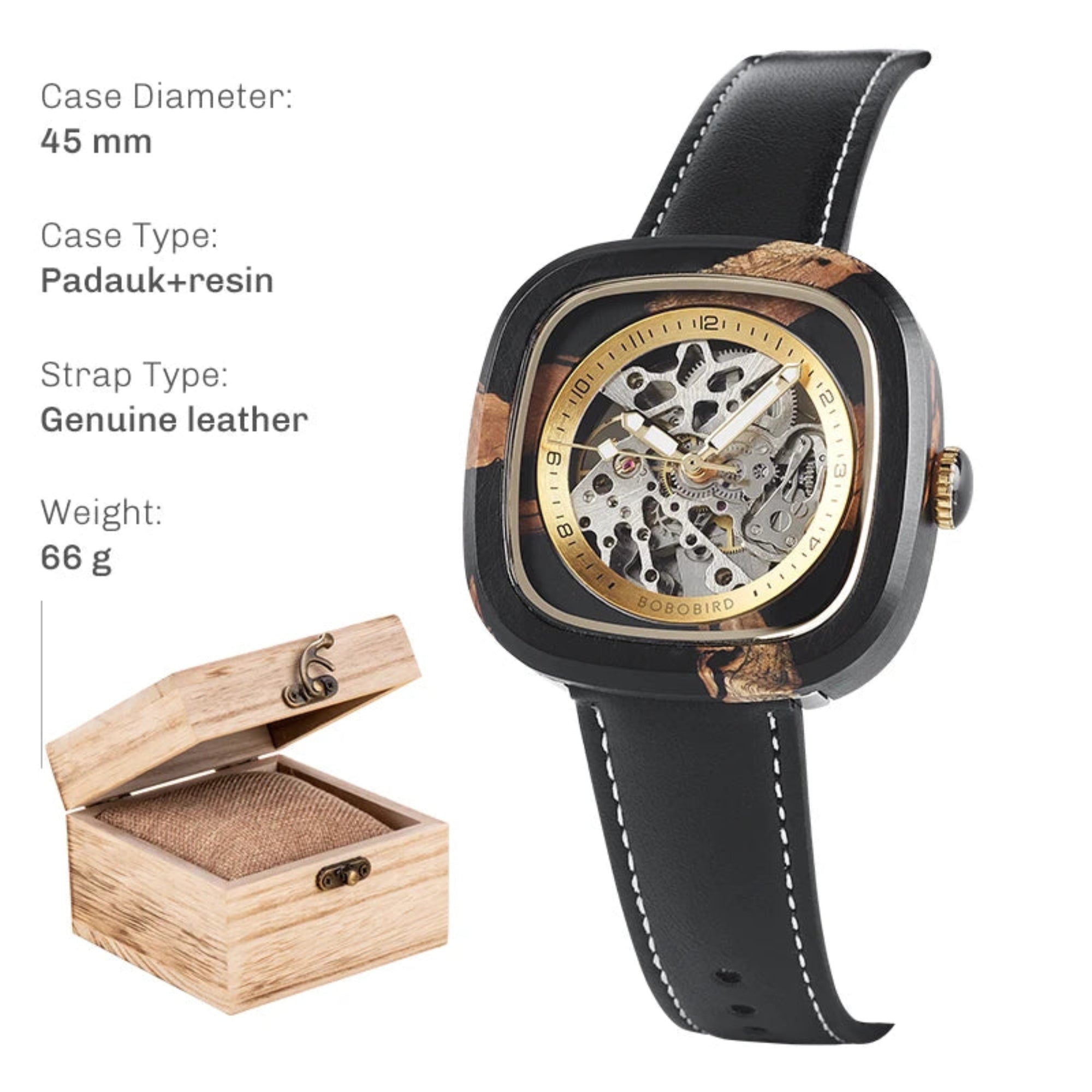 Let nature guide your time with style. - Goldener Wahl 