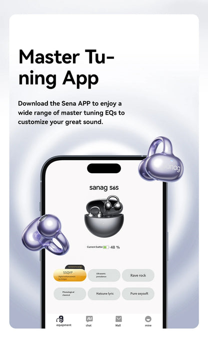 Sanag S6S sport Earbuds - Goldener Wahl 