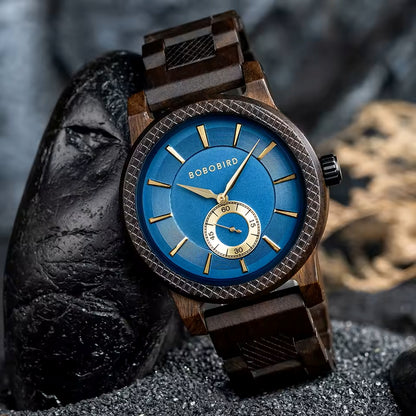 Chacate Preto Wood Watch - Premium Edition