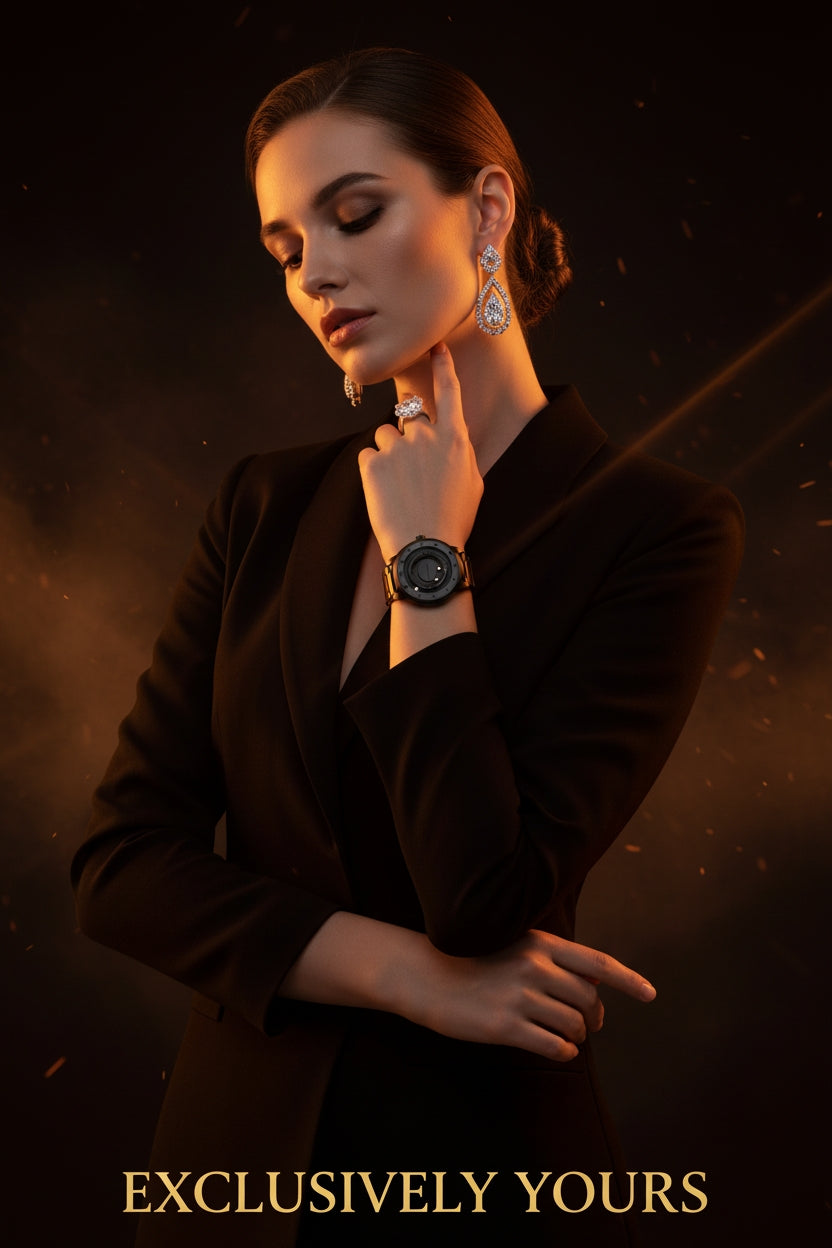 FOXBOX Magnetic Dial Watch – Premium Waterproof Timepiece