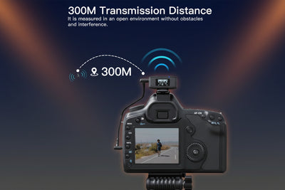 BOYA BOYAMIC 300M wireless operating range in open space with outdoor filming demonstration