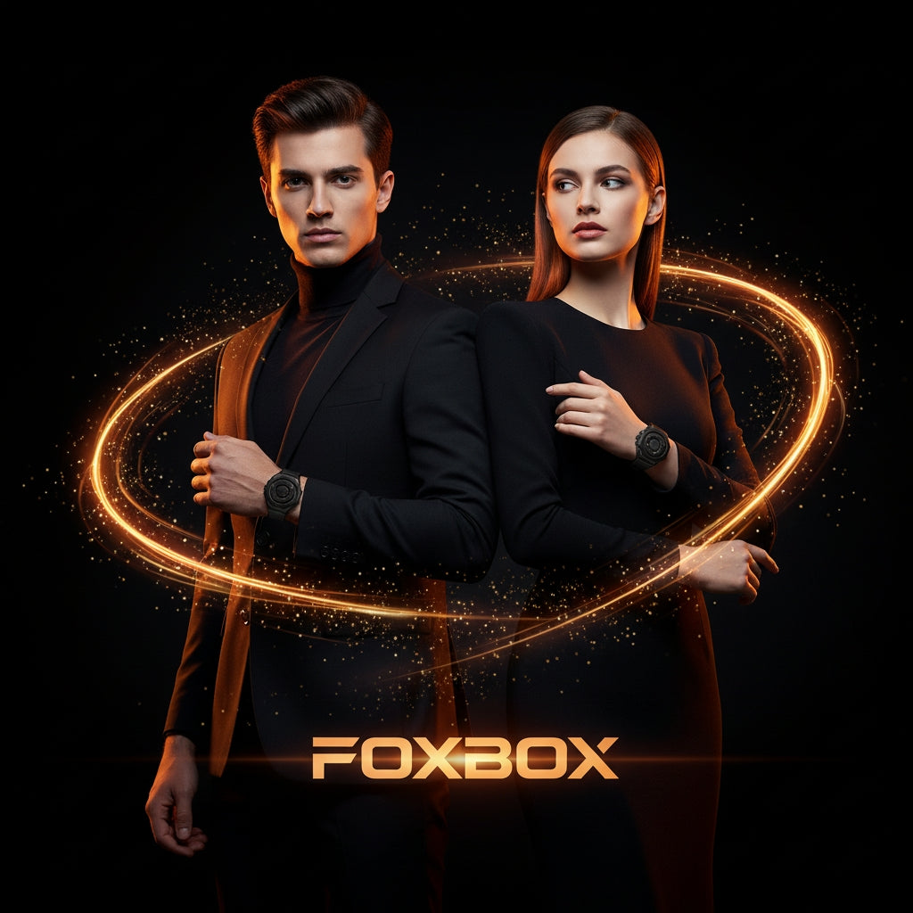 FOXBOX Magnetic Tactical Watch - Men's Waterproof Watch