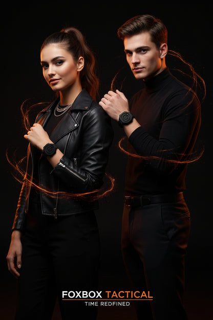 FOXBOX Magnetic Tactical Watch - Men's Waterproof Watch