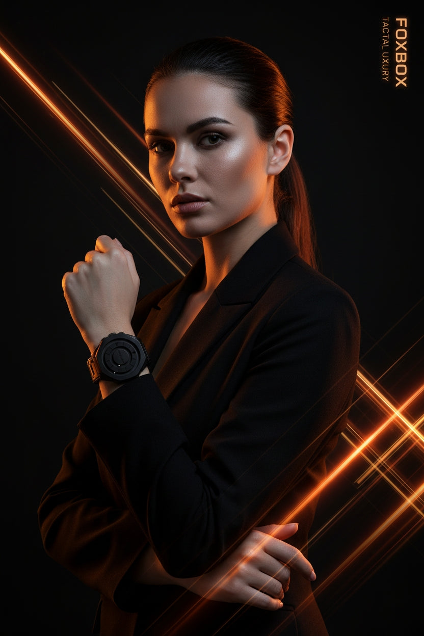 FOXBOX Magnetic Tactical Watch - Men's Waterproof Watch