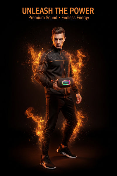 ZEALOT S122 Wireless Bluetooth Speaker - 25W Premium Portable Audio with LED Ring & 6000mAh Battery