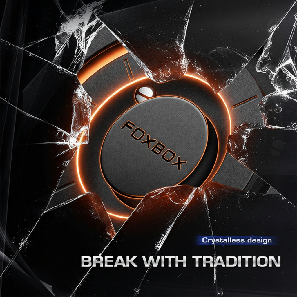 FOXBOX Magnetic Tactical Watch - Men's Waterproof Watch